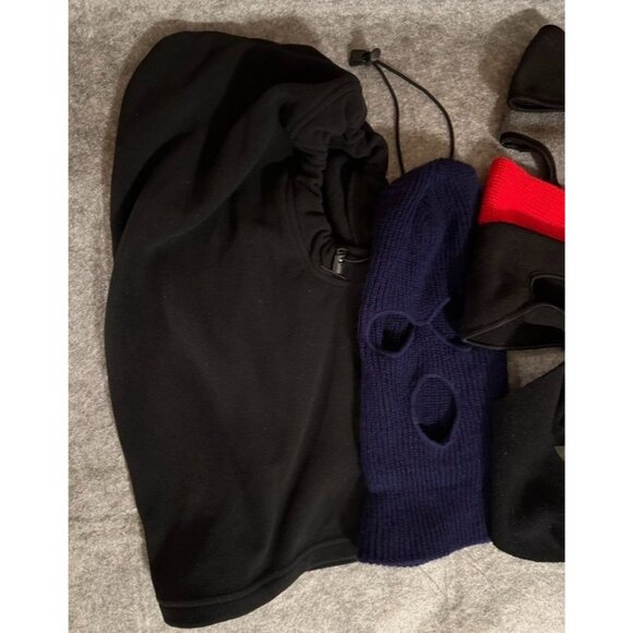 Lot of 11 Cold Weather Ear, Face, Whole Head Coverings, Winter Face cold Weather - Picture 2 of 13